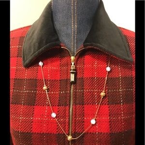 🔆 925 silver beaded long necklace